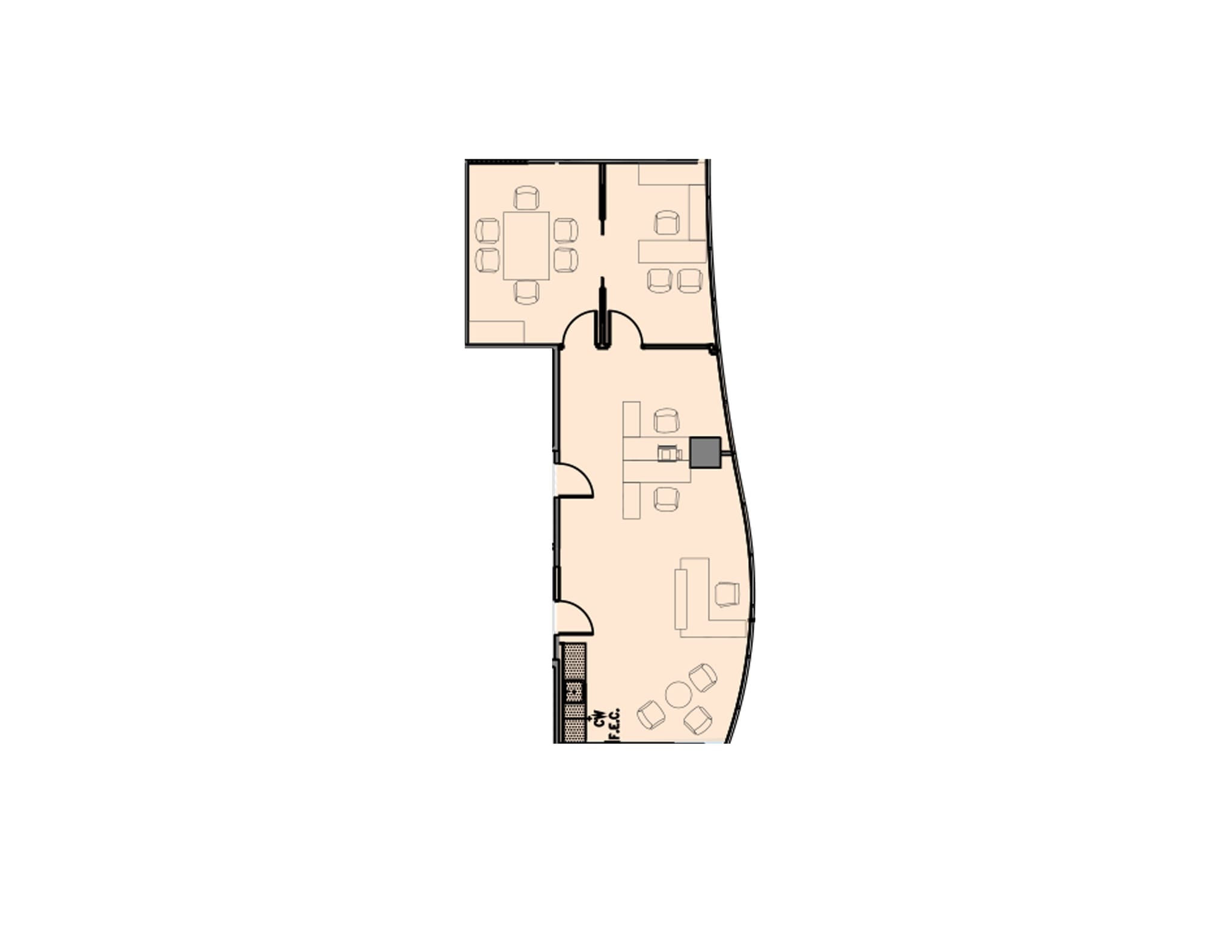 9701 Wilshire Blvd, Beverly Hills, CA à louer Plan d’étage– Image 1 sur 1
