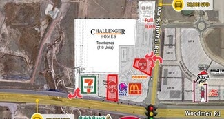 Plus de détails pour NWC Woodmen Rd & N Marksheffel Rd Rd, Colorado Springs, CO - Terrain à louer