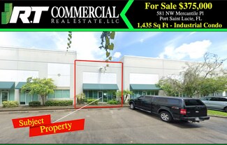 Plus de détails pour 581 NW Mercantile Pl, Port Saint Lucie, FL - Local d’activités à vendre