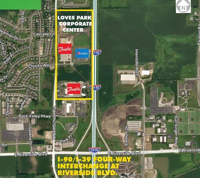 Riverside Blvd, Loves Park, IL à louer - Photo de l’immeuble – Image 2 sur 2