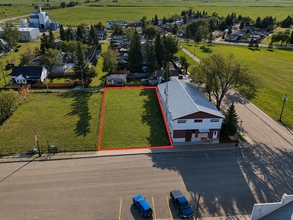 214 Main St, Rockyford, AB - Vue aérienne vue de carte