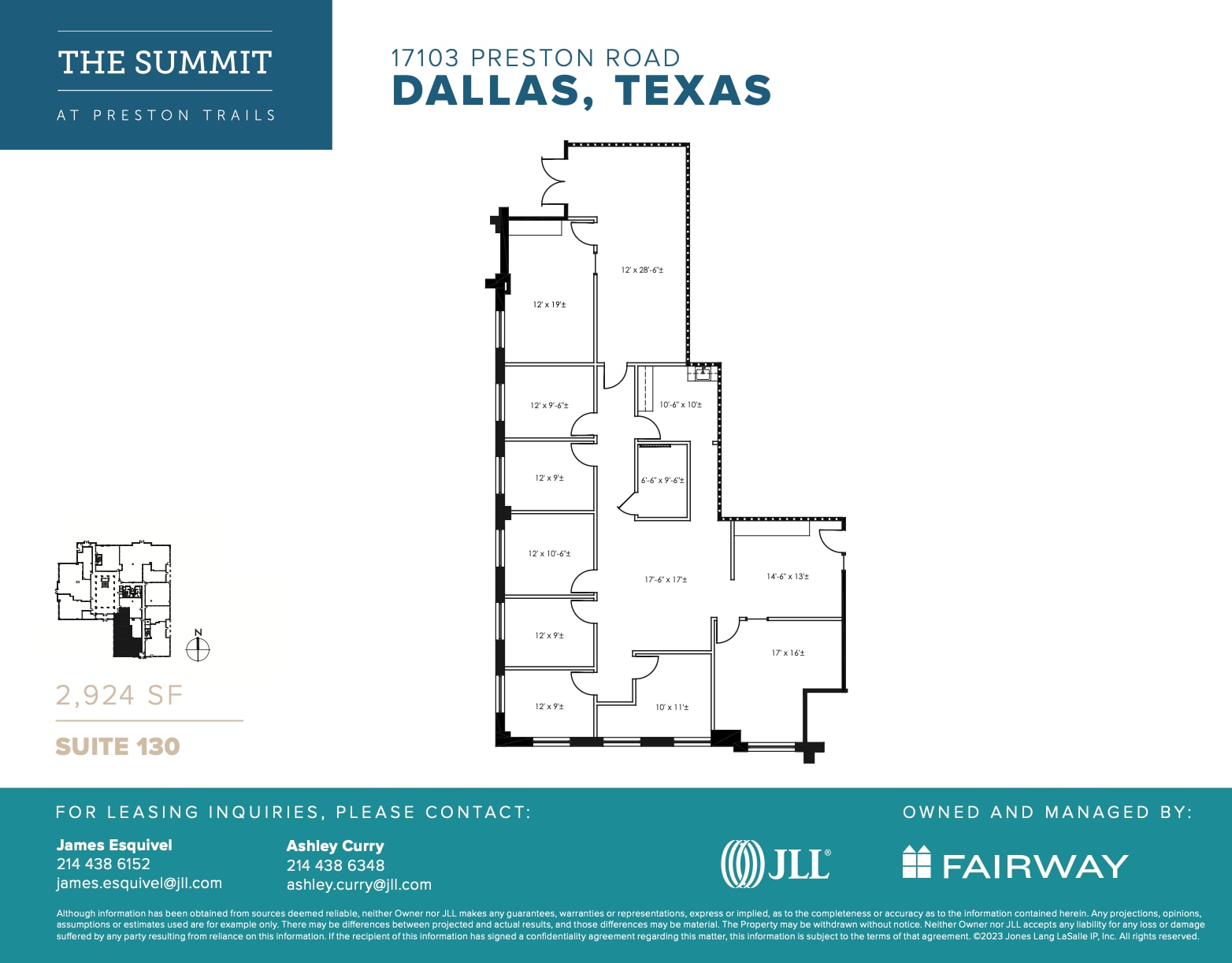 17101 Preston Rd, Dallas, TX à louer Plan d’étage– Image 1 sur 1