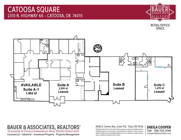 2310-2320 N Highway 66, Catoosa, OK à vendre - Plan de site – Image 2 sur 14