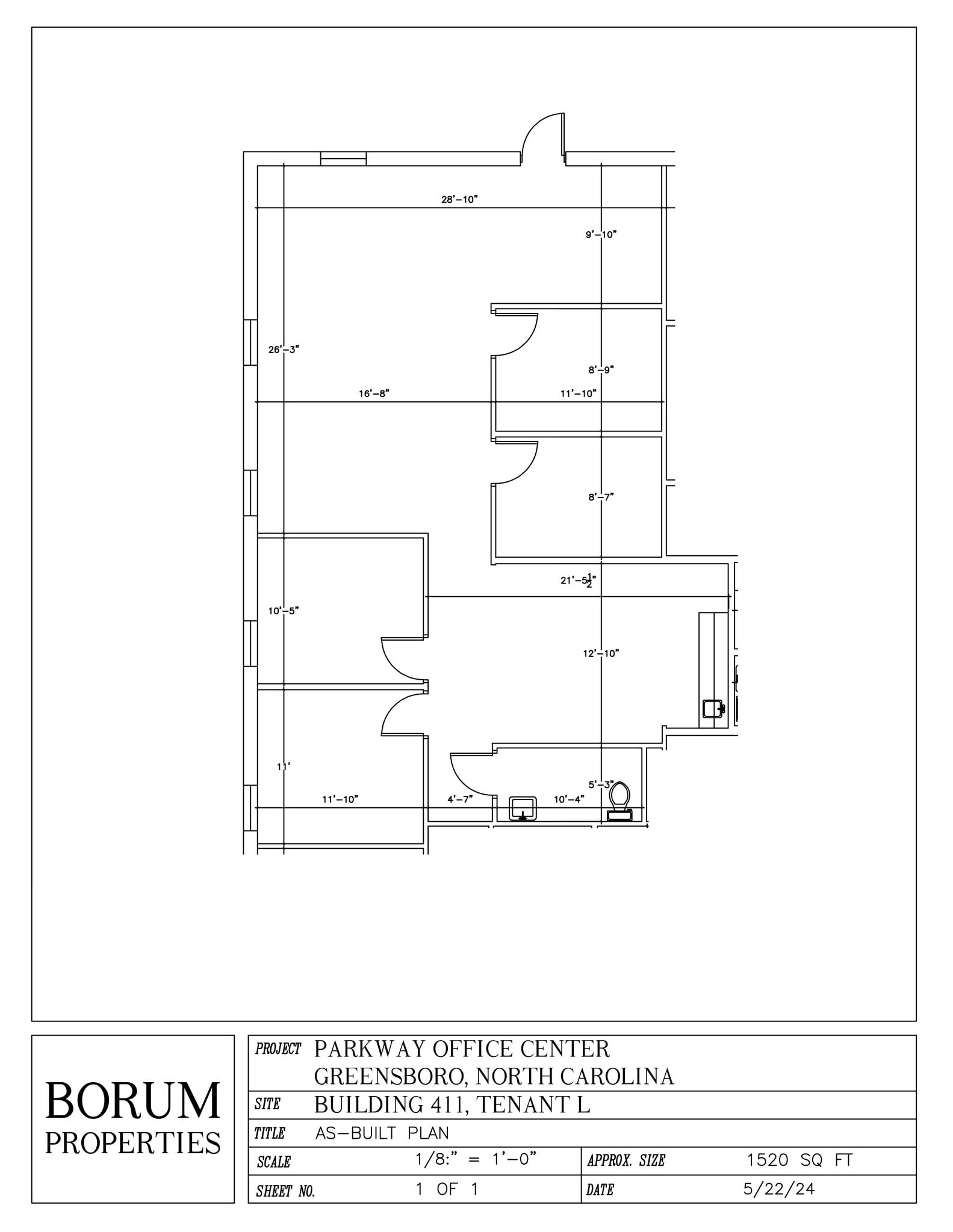 409 Parkway Ave, Greensboro, NC à louer Plan de site– Image 1 sur 1
