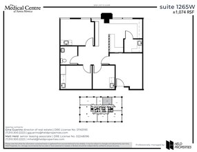 2001 Santa Monica Blvd, Santa Monica, CA à louer Plan d’étage– Image 2 sur 2