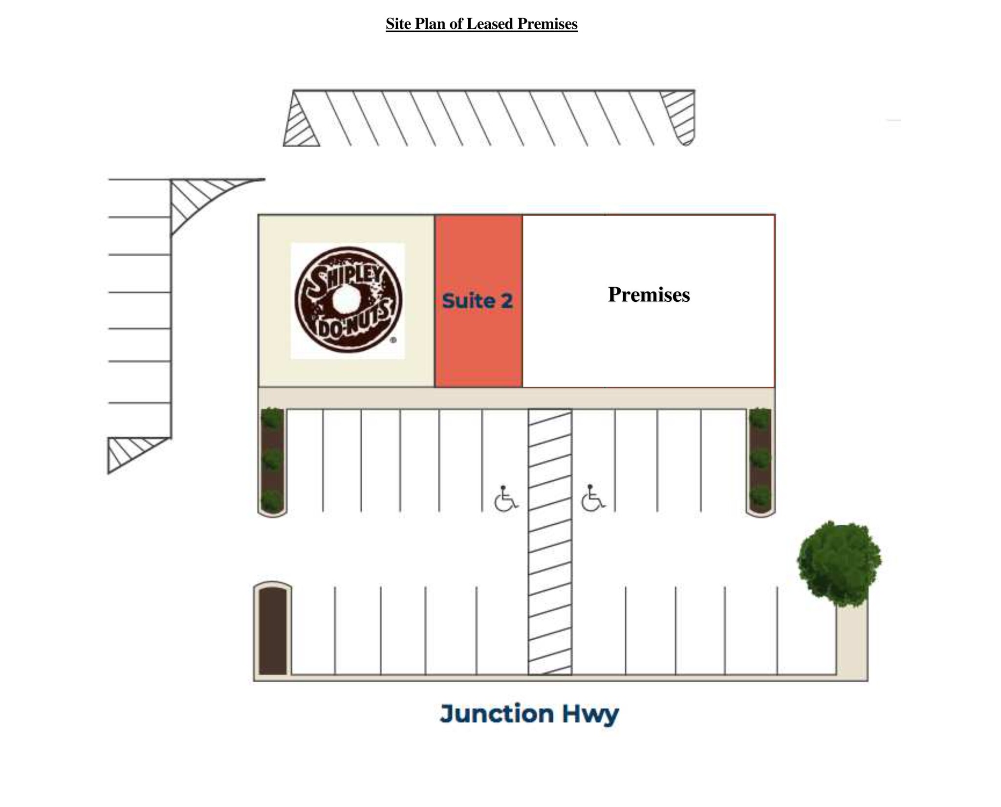 704 Junction Hwy, Kerrville, TX à louer Plan de site– Image 1 sur 2
