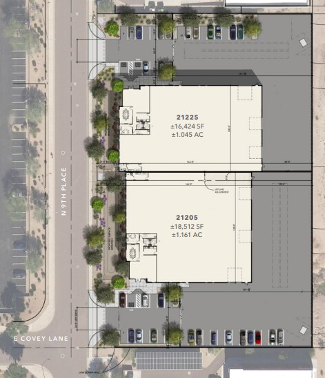21225 N 9th Pl, Phoenix, AZ à vendre - Plan de site – Image 3 sur 3