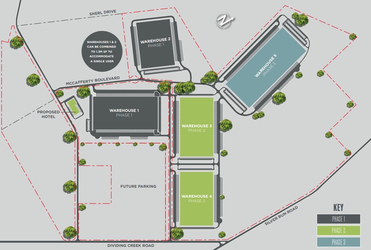 Dividing Creek Rd, Millville, NJ à louer Plan de site– Image 1 sur 1