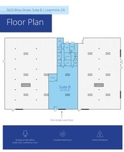 5625 Brisa St, Livermore, CA à louer Plan d’étage– Image 1 sur 1