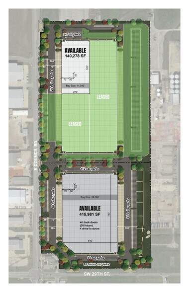 SW 29th St & Council Rd, Oklahoma City, OK à louer - Plan de site – Image 3 sur 15