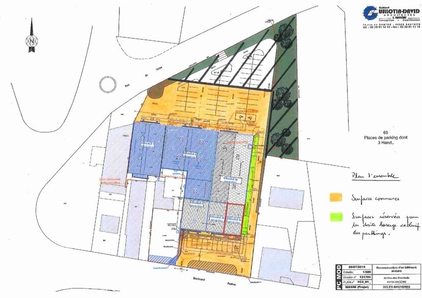 Local commercial dans Ancenis-Saint-Géréon à louer - Plan de site – Image 3 sur 3