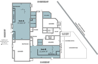 105 E Holly St, Goldsboro, NC à louer Plan d’étage– Image 1 sur 1