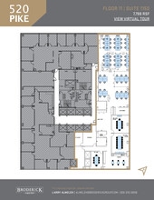 520 Pike St, Seattle, WA à louer Plan d’étage– Image 1 sur 1