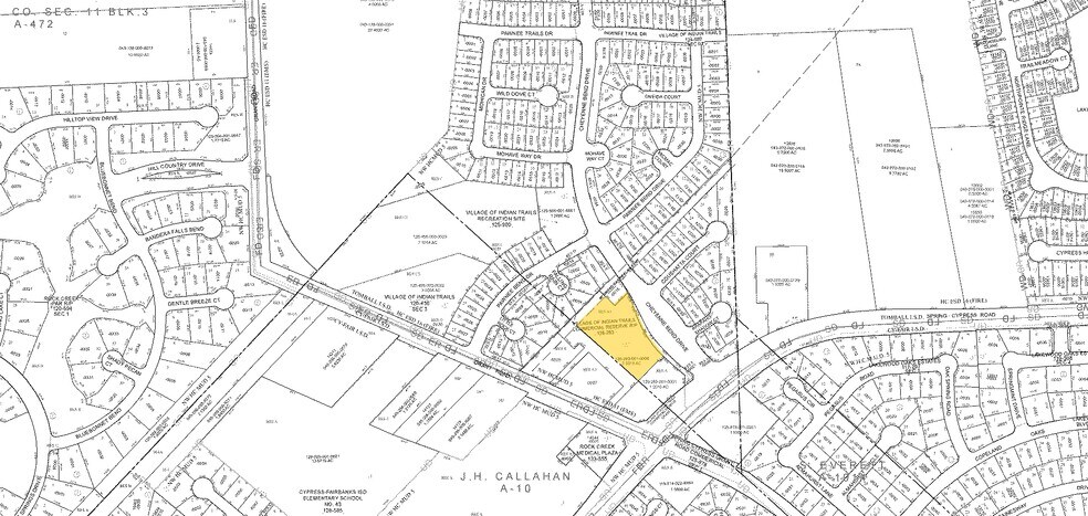 14044 Grant Rd, Cypress, TX à vendre - Plan cadastral – Image 2 sur 2
