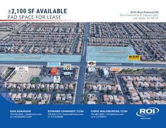 Plus de détails pour 9035 Blue Diamond Rd, Las Vegas, NV - Local commercial à louer