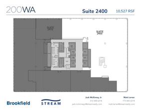 200 W Adams St, Chicago, IL à louer Plan d’étage– Image 1 sur 1