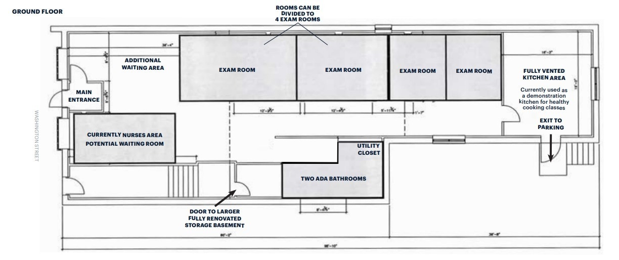 85 Washington St, Morristown, NJ à louer Plan d’étage– Image 1 sur 1