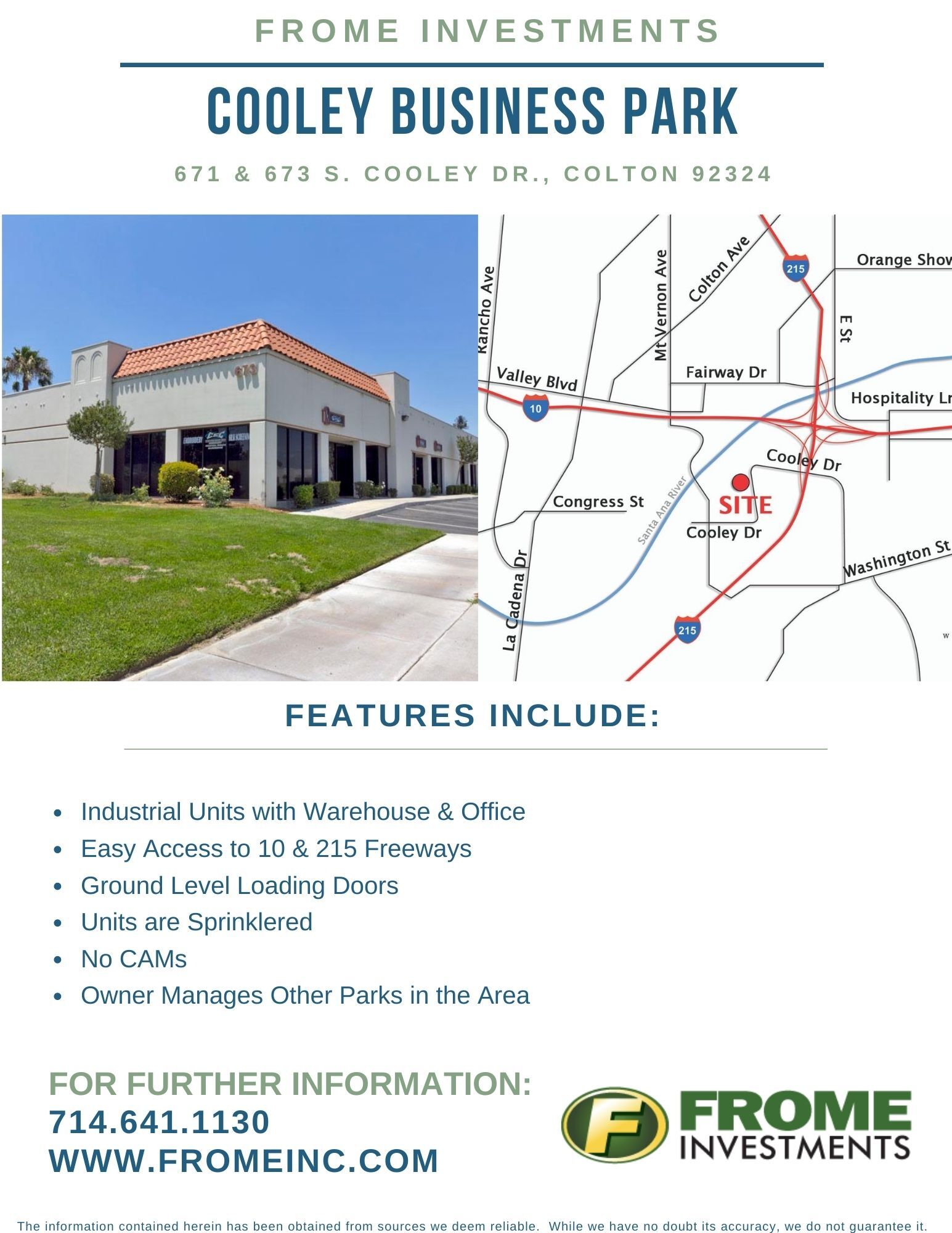 671 E Cooley Dr, Colton, CA à louer Photo de l’immeuble– Image 1 sur 5