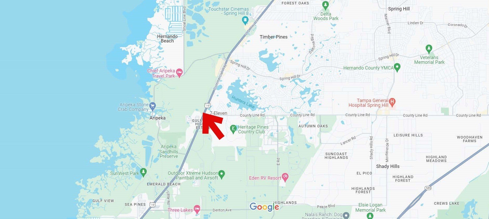 0 County Line Rd, Spring Hill, FL à vendre Aérien– Image 1 sur 3