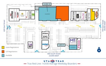 613 E 400 S, Salt Lake City, UT à louer Plan d’étage– Image 1 sur 1
