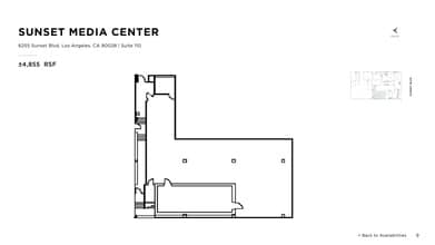 6255 W Sunset Blvd, Los Angeles, CA à louer Plan de site– Image 1 sur 1