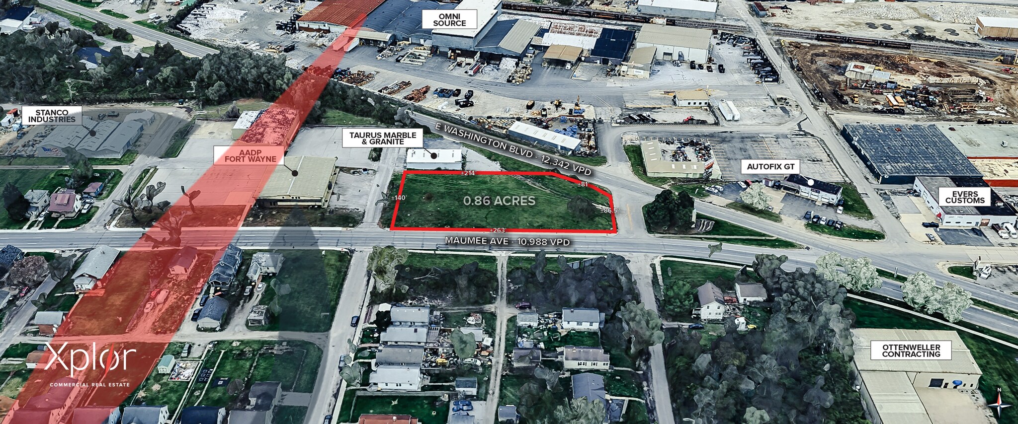 2803 Maumee Ave, Fort Wayne, IN à vendre Photo principale– Image 1 sur 5
