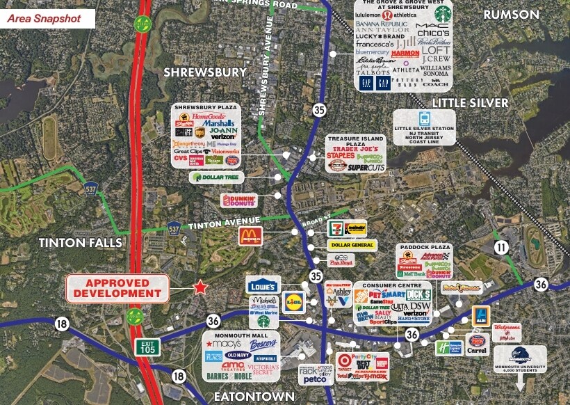 2600 Hope rd, Eatontown, NJ à louer Photo principale– Image 1 sur 3