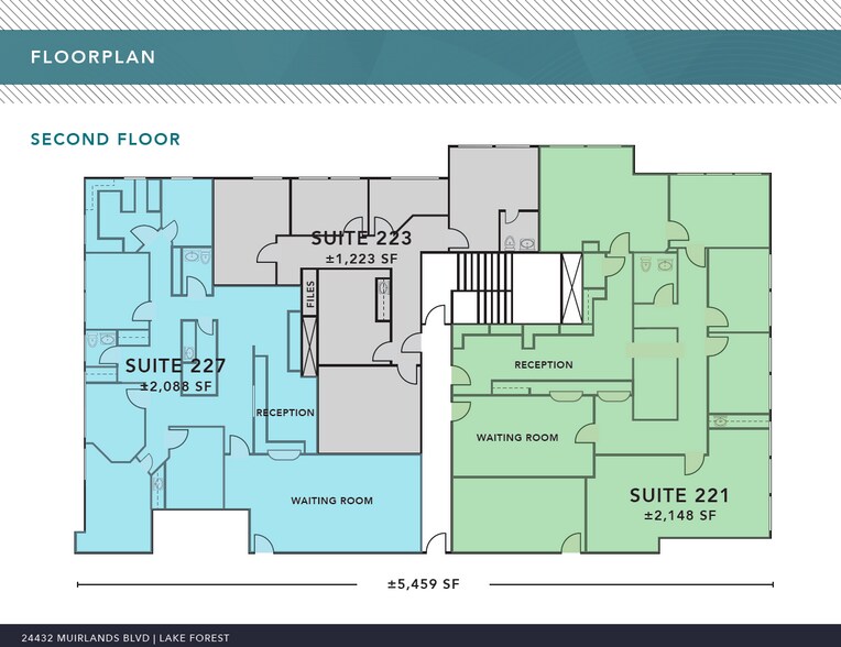 24432 Muirlands Blvd, Lake Forest, CA à louer - Plan d’étage – Image 3 sur 7