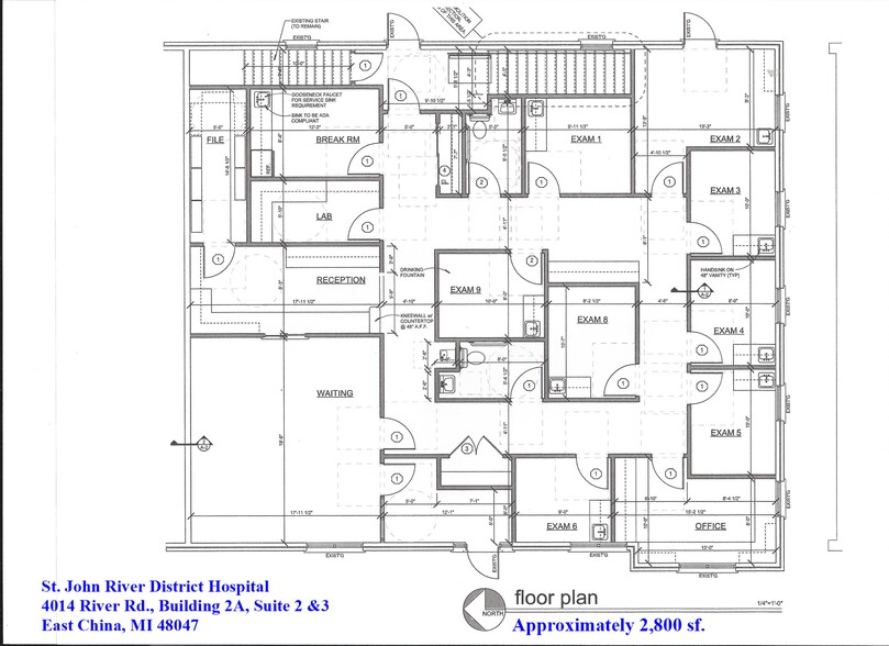 4014 River Rd, East China, MI à louer - Plan de site – Image 2 sur 2