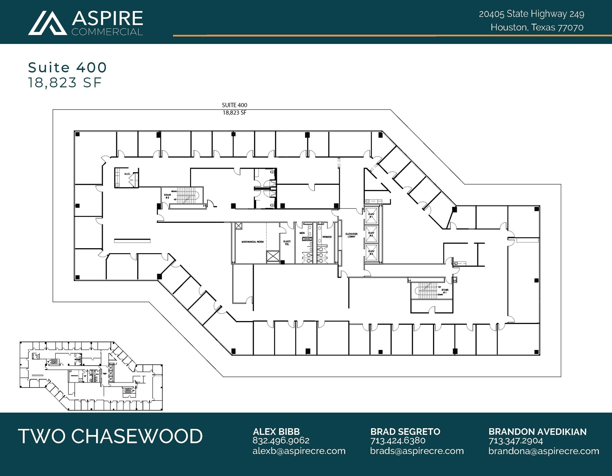 20333 State Highway 249, Houston, TX à louer Plan d’étage– Image 1 sur 1