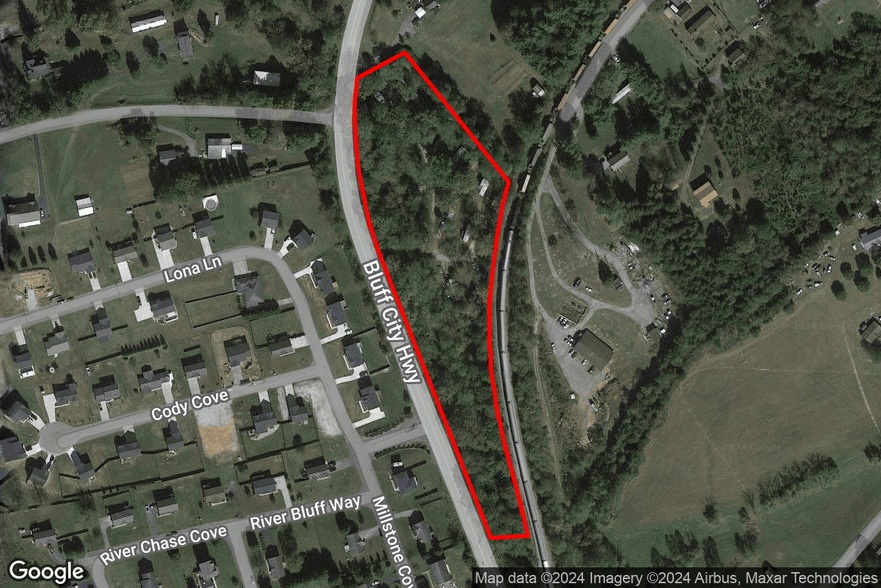 4573 Bluff City Hwy, Bluff City, TN à vendre - Aérien – Image 3 sur 4