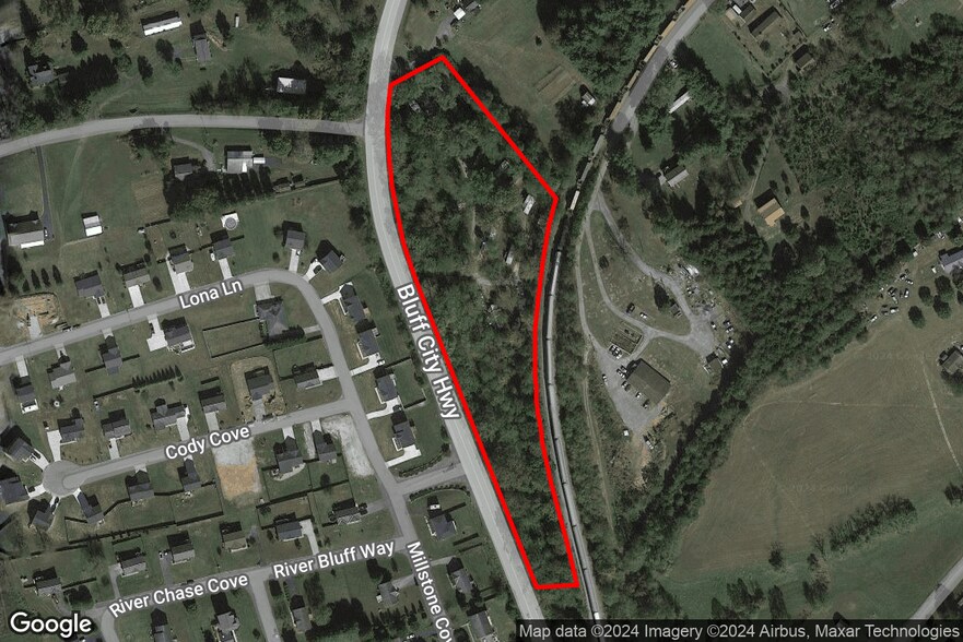 4573 Bluff City Hwy, Bluff City, TN à vendre - Aérien – Image 2 sur 4