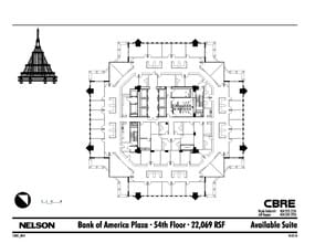 600 Peachtree St NE, Atlanta, GA à louer Plan d’étage– Image 1 sur 1