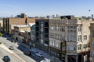 1235-1257 N Ashland Ave, Chicago, IL - Vue aérienne vue de carte