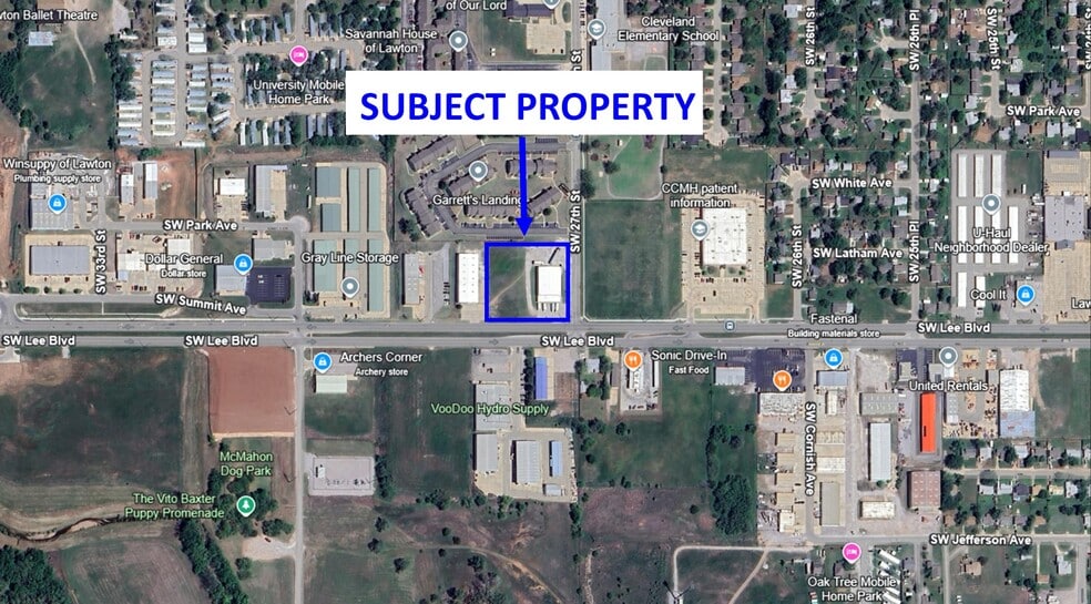 2701 SW Lee Blvd, Lawton, OK à vendre - Photo de l’immeuble – Image 2 sur 2