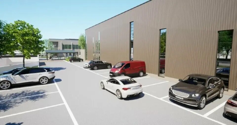 Local d’activités dans Saint-Priest à louer - Photo de l’immeuble – Image 2 sur 9