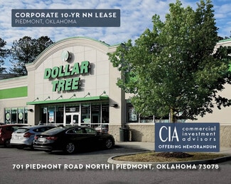 Plus de détails pour 701 Piedmont N Rd, Piedmont, OK - Local commercial à vendre