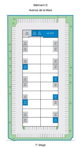 Local d’activités dans SAINT-OUEN-L'AUMONE à louer - Plan d’étage – Image 3 sur 3