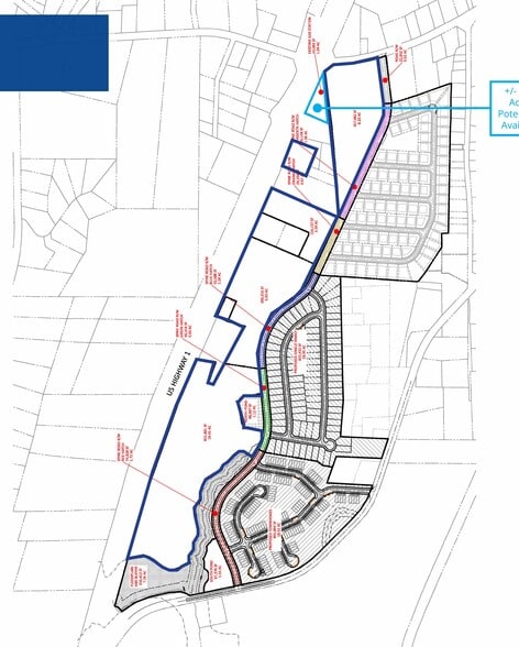 Hwy US-1, Franklinton, NC à vendre - Plan de site – Image 2 sur 2