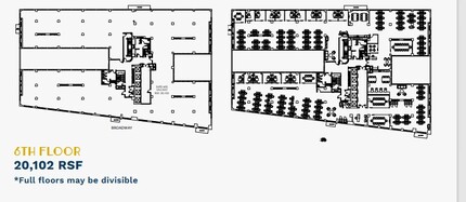 1031 S Broadway, Los Angeles, CA à louer Plan d’étage– Image 1 sur 1