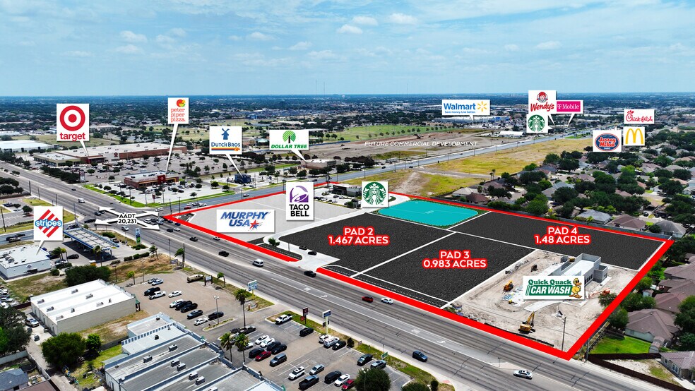 Nolana & Ware, McAllen, TX à vendre - Photo de l’immeuble – Image 1 sur 1