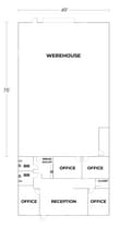130 N Sunway Dr, Gilbert, AZ à louer Plan d’étage– Image 1 sur 8