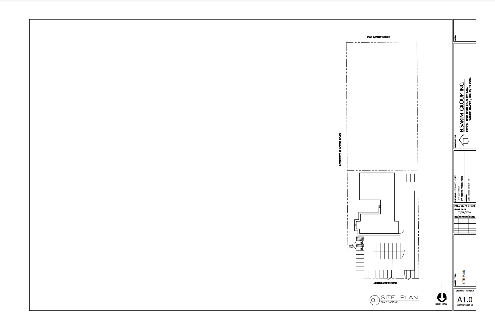 2700 South Fwy, Fort Worth, TX à louer Plan de site– Image 1 sur 2