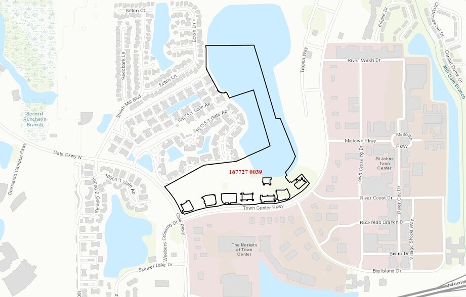 4906 Town Center Pky, Jacksonville, FL à louer - Plan cadastral – Image 3 sur 10