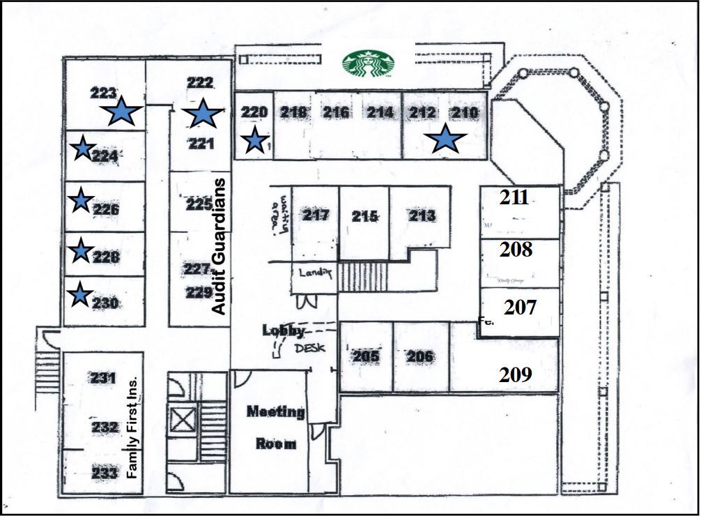 502-506 E Atlantic Ave, Delray Beach, FL à louer Plan d’étage– Image 1 sur 1