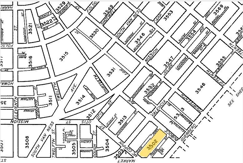 150 Valencia St, San Francisco, CA à vendre - Plan cadastral – Image 2 sur 3