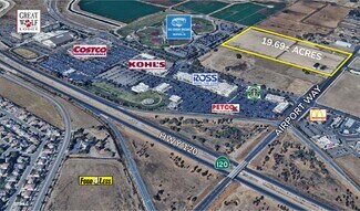 Plus de détails pour 1009-1069 S Airport Way, Manteca, CA - Terrain à vendre