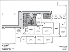 7501 Boulder View Dr, North Chesterfield, VA à louer Plan d’étage– Image 1 sur 1