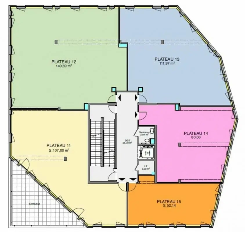 Gleizé, RHO 69400 - Lot 11 -  - Plan d’étage - Image 1 of 3