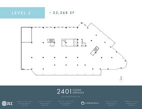 2401 Cedar Springs Rd, Dallas, TX à louer Plan d’étage– Image 1 sur 3